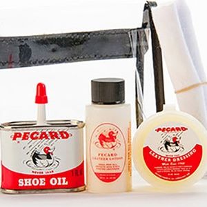Classic Mini Shine Kit Shoe Oil Leather Lotion Paste Conditioner Dressing Pecard